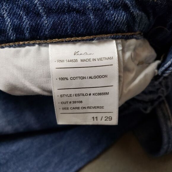 KanCan  Angelina High Rise Slim Straight Cropped Jeans Size 11 / 29 - Picture 10 of 14